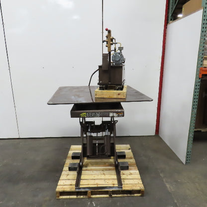 Autoquip 36S60 6000Lbs. 48" x 48" Air Powered Rotating Lift Table 10.5-46" Lift