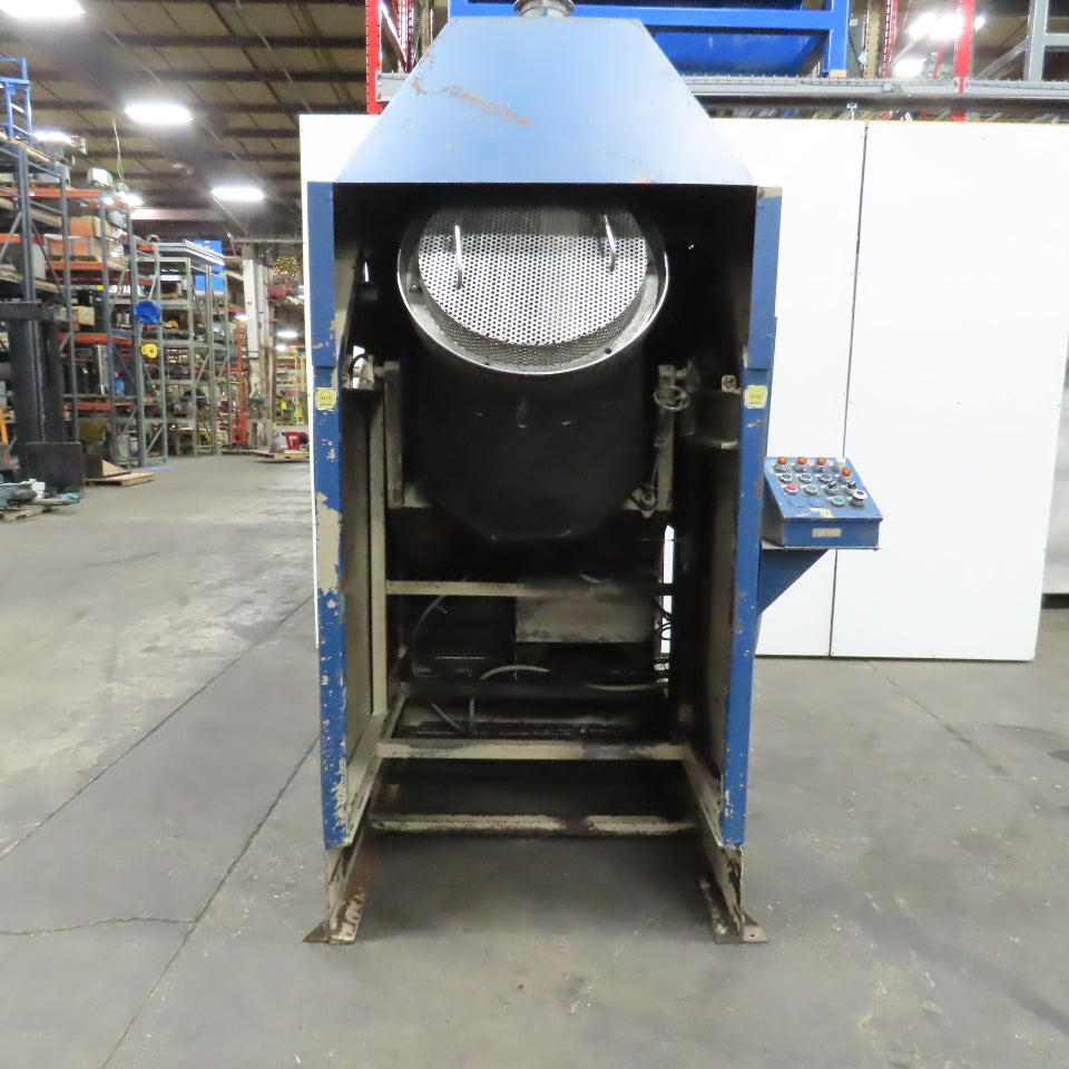 Rosemont TC-9V Centrifugal Bulk Material Drying Tumbler 18RPM 22x24" Drum 480V