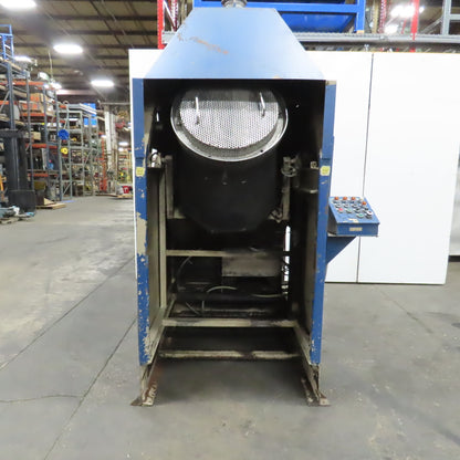 Rosemont TC-9V Centrifugal Bulk Material Drying Tumbler 18RPM 22x24" Drum 480V