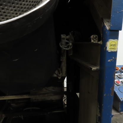 Rosemont TC-9V Centrifugal Bulk Material Drying Tumbler 18RPM 22x24" Drum 480V