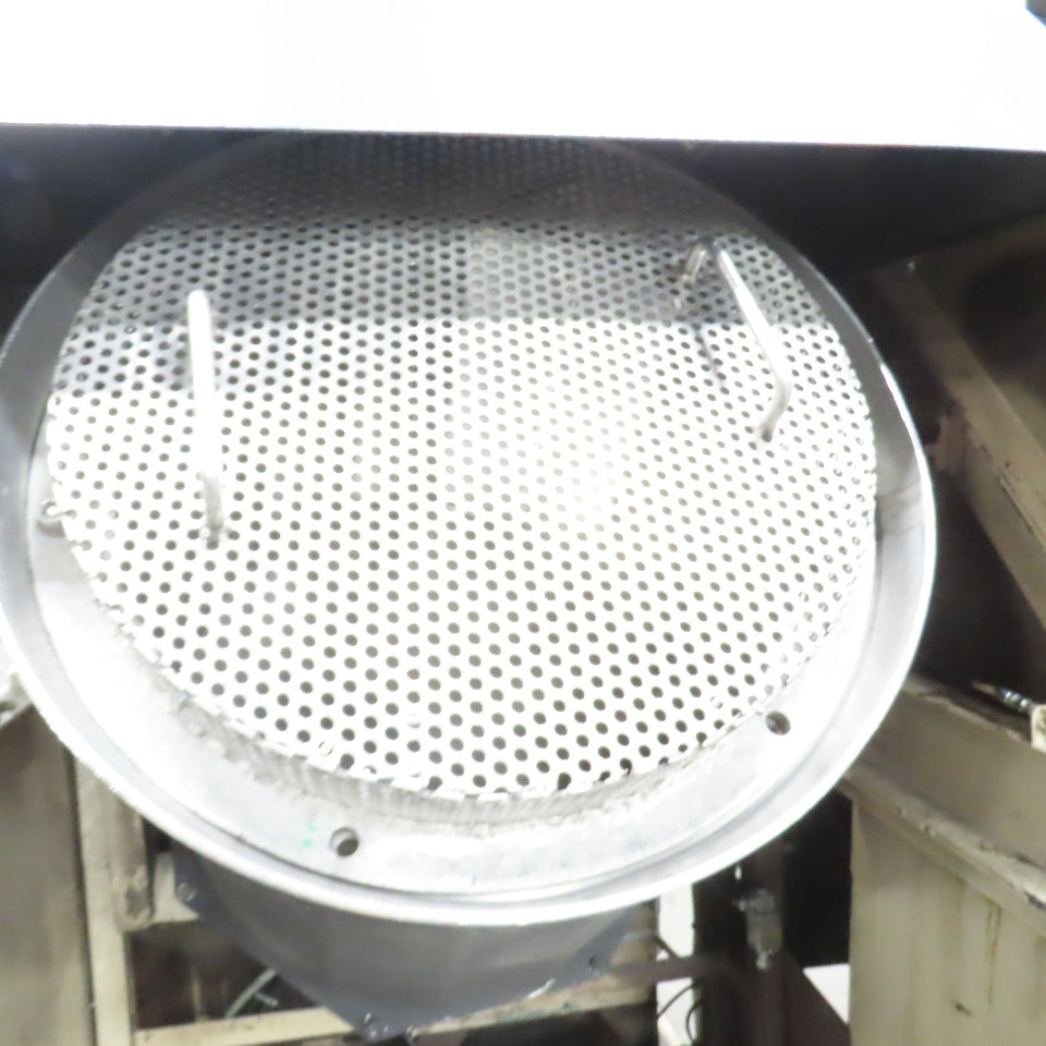 Rosemont TC-9V Centrifugal Bulk Material Drying Tumbler 18RPM 22x24" Drum 480V