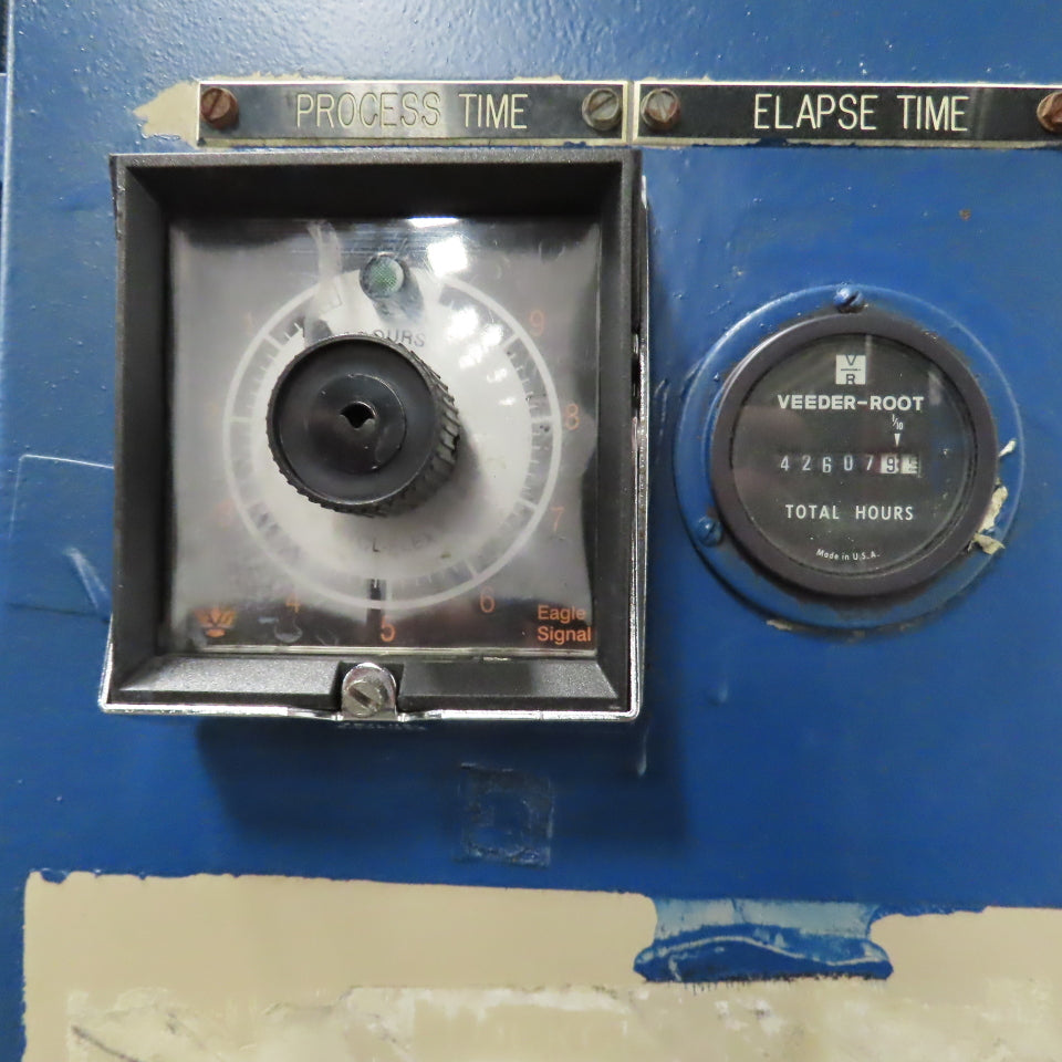 Rosemont TC-9V Centrifugal Bulk Material Drying Tumbler 18RPM 22x24" Drum 480V