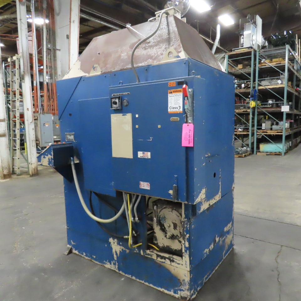 Rosemont TC-9V Centrifugal Bulk Material Drying Tumbler 18RPM 22x24" Drum 480V