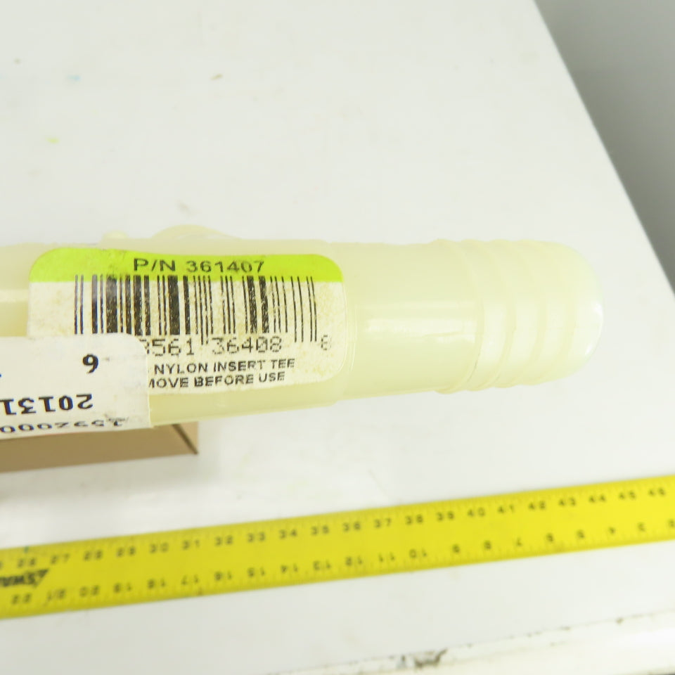361407 3/4" Nylon Barbed Insert Tee Lot Of 40