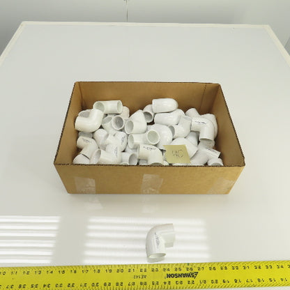 406-010 1" SCH 40 PVCI 90° Elbow Slip x Slip Lot Of 40