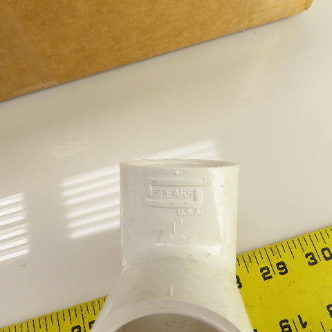 Spears 401-010 1" x 1" x 1" SCH 40 PVCI Tee Lot Of 30