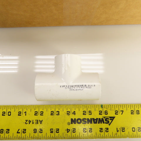 Spears 401-010 1" x 1" x 1" SCH 40 PVCI Tee Lot Of 30