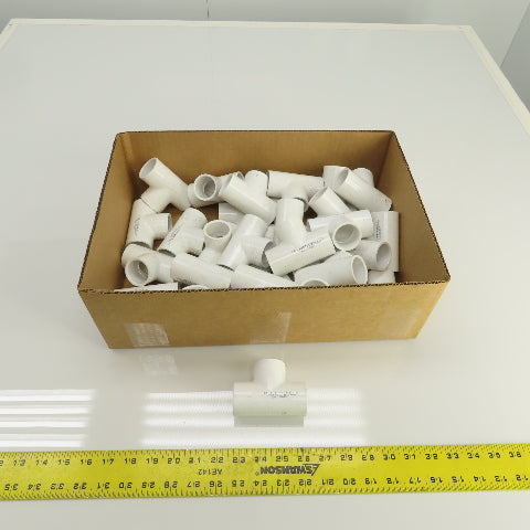Spears 401-010 1" x 1" x 1" SCH 40 PVCI Tee Lot Of 30