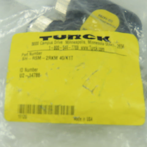 Turck SH-RSM-2RKM 40/K1T U2-14788 H-Splitter Connector Tee