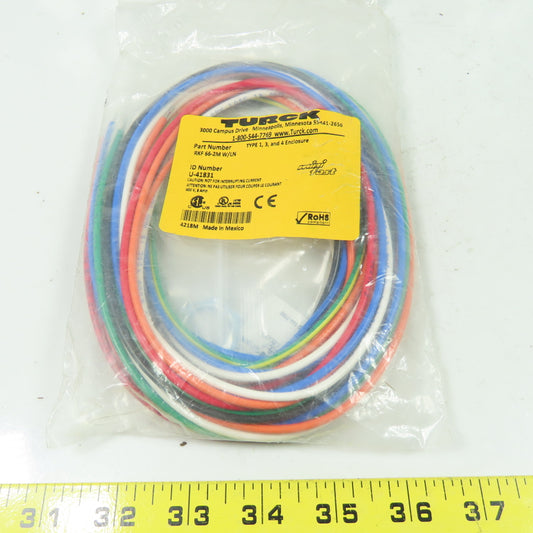 Turck RSF 96-1M/14.5/npt U-03811 Receptacle Connector Male 9pin 600V 7A Max
