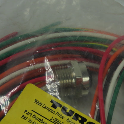 Turck RKF 56-5M/NPT U-06844 Receptacle Connector Female 5pin 600V 10A