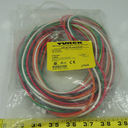 Turck RKF 56-5M/NPT U-06844 Receptacle Connector Female 5pin 600V 10A