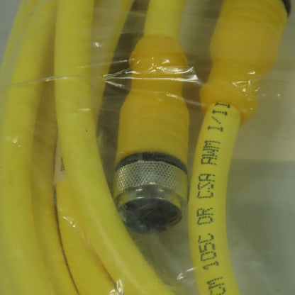Turck RKC 4.4T-3-RSC 4.4T/S90 Cordset Cable Straight Male To Straight Female