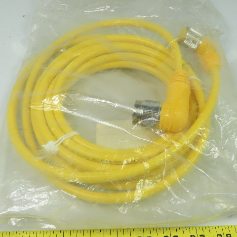 Turck WSM WKM 190-6M Cordset Cable Right Angle Female To Right Angle Male 19pin