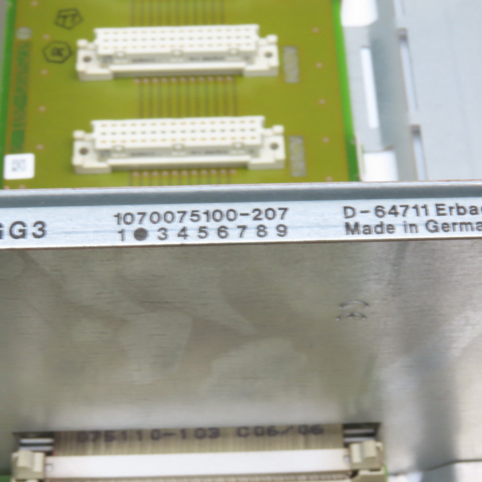 Bosch 1070075100-207 PLC 14 Slot Card Chassis