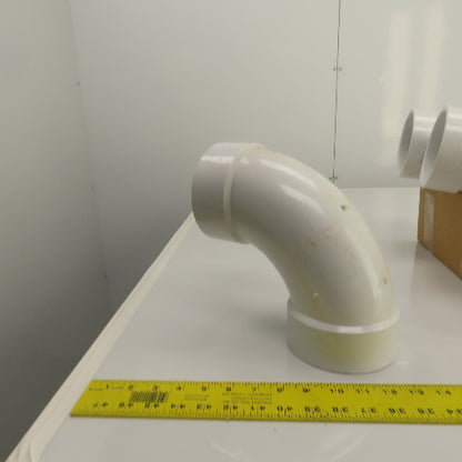 Nibco 4" PVC-I 90° Degree Pipe Elbow Lot Of 5