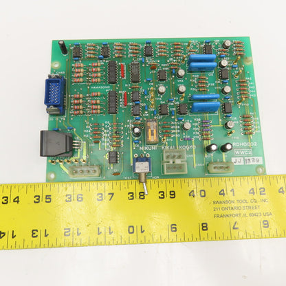 Nikuni Kikai Kogyo RDH0802 Circuit Board