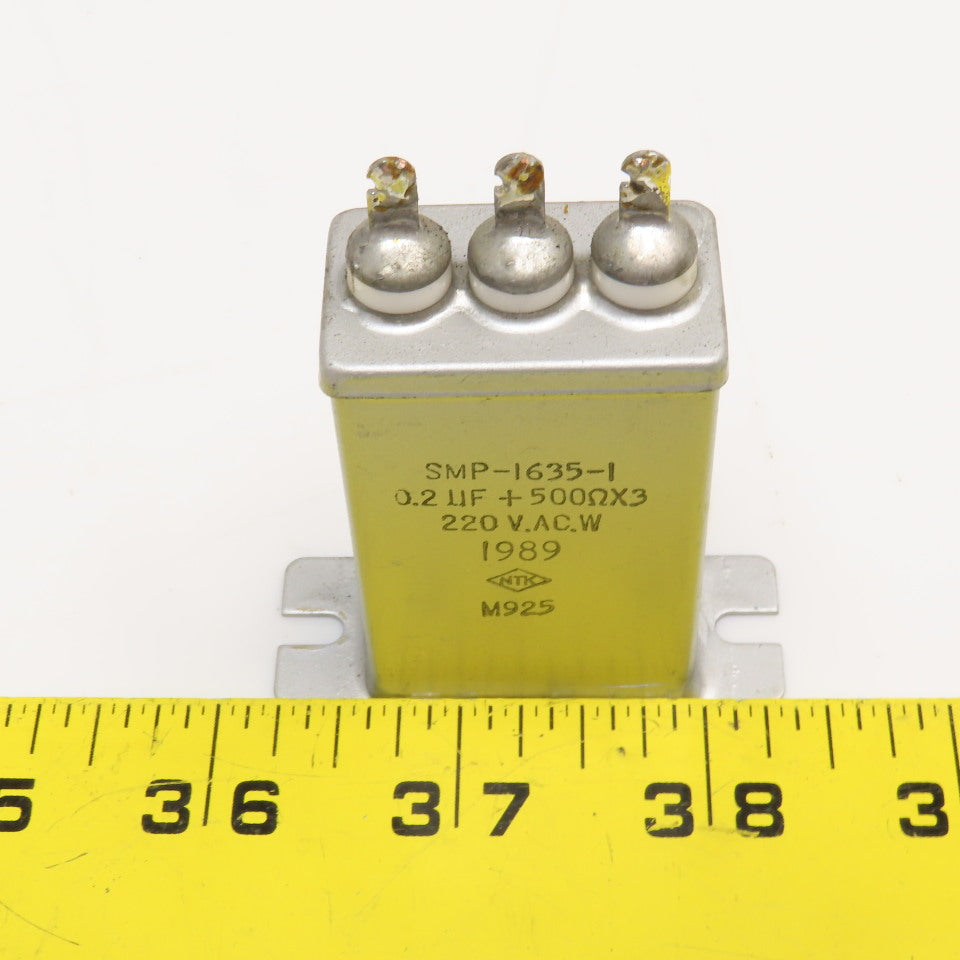 NTK SMP-1635-1 0.2uF +500 Ohm x 3 220VACW Capacitor