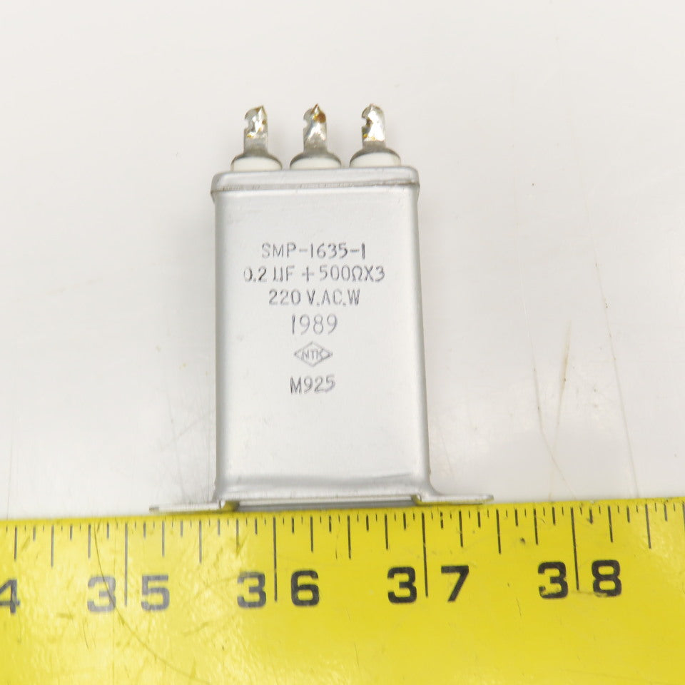 NTK SMP-1635-1 0.2uF +500 Ohm x 3 220VACW Capacitor