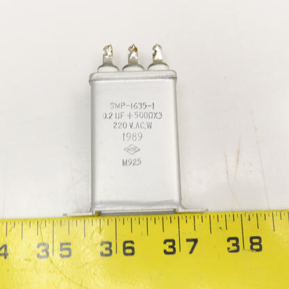 NTK SMP-1635-1 0.2uF +500 Ohm x 3 220VACW Capacitor