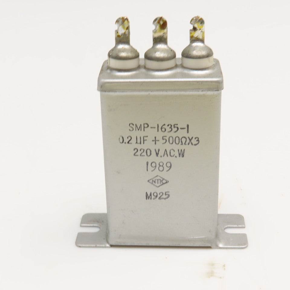 NTK SMP-1635-1 0.2uF +500 Ohm x 3 220VACW Capacitor