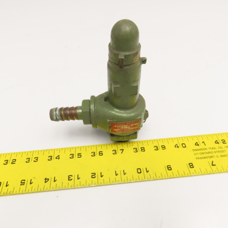 Mihana Seisakusho 58SP-BS 3/8" NPT Size 15 Safety Valve 8.5 kgf/cm2