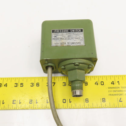 Seisakusho P-10 Pressure Switch 100/550V 3-10 kg/cm3 3/8" NPT