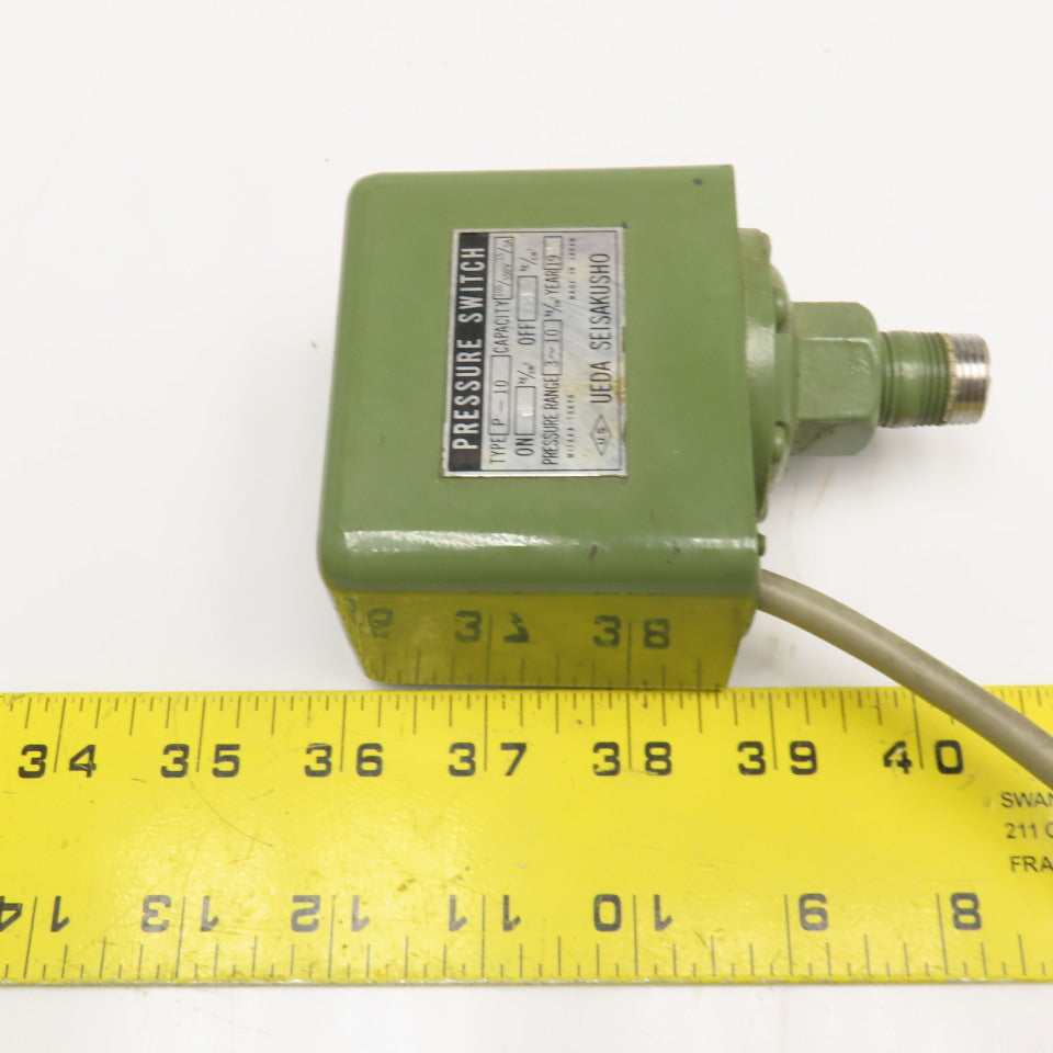 Seisakusho P-10 Pressure Switch 100/550V 3-10 kg/cm3 3/8" NPT