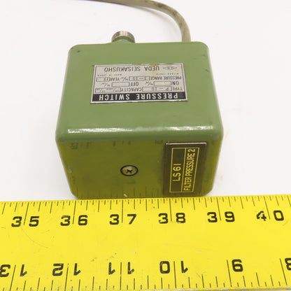Seisakusho P-10 Pressure Switch 100/550V 3-10 kg/cm3 3/8" NPT