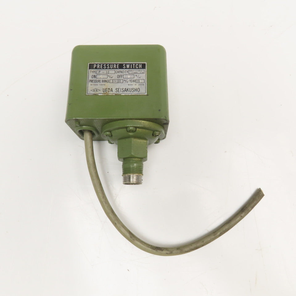 Seisakusho P-10 Pressure Switch 100/550V 3-10 kg/cm3 3/8" NPT