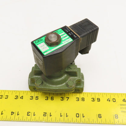 CKD AD11-15A Solenoid Valve 1/2" NPT AWO 0-10Bar 200/220V Coil
