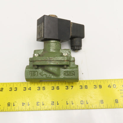 CKD AD11-15A Solenoid Valve 1/2" NPT AWO 0-10Bar 200/220V Coil