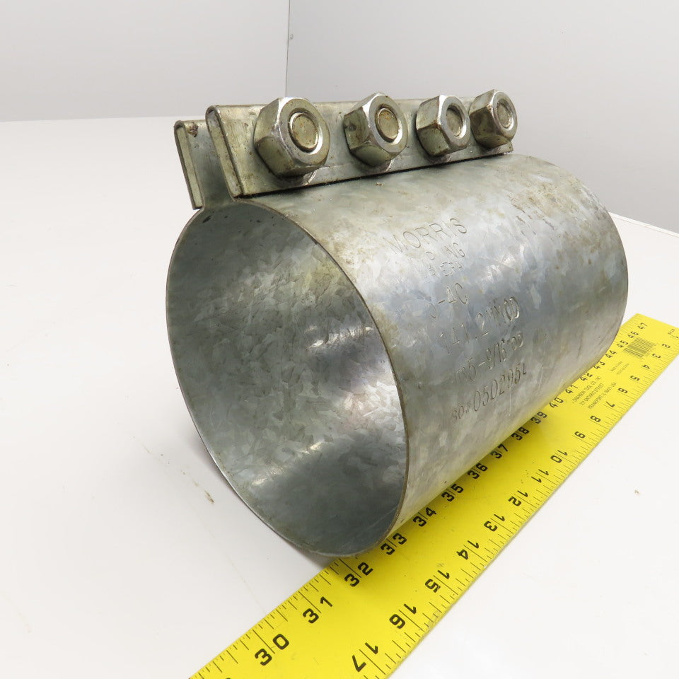 Morris 5-4C 5-9/16" OD Galvanized Compression Coupling
