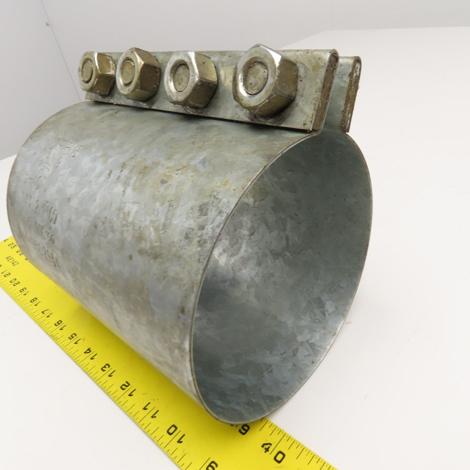 Morris 5-4C 5-9/16" OD Galvanized Compression Coupling