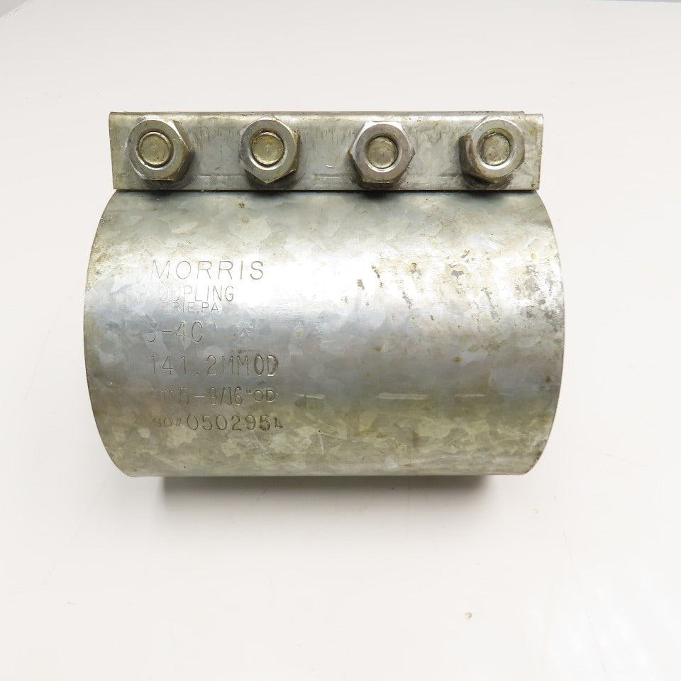 Morris 5-4C 5-9/16" OD Galvanized Compression Coupling