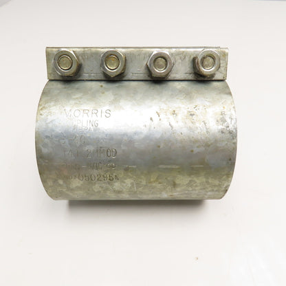 Morris 5-4C 5-9/16" OD Galvanized Compression Coupling