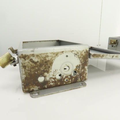 Hoffman 8" x 6" x 3" Electrical Enclosure W/ Backplate & Hinged Door Lot Of 2
