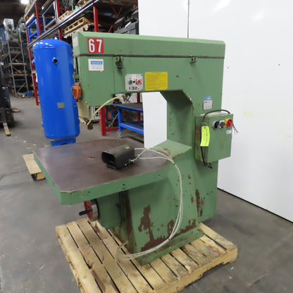 Macchine Casadei MK/1 2-Speed Overarm Pin Router 220V 3PH 20,000 RPM 32" Throat