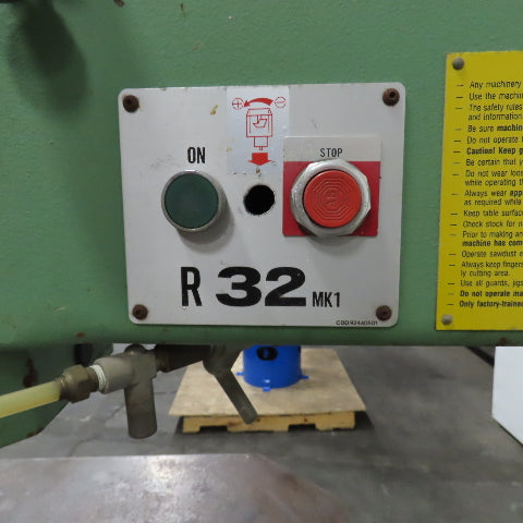 Macchine Casadei MK/1 2-Speed Overarm Pin Router 220V 3PH 20,000 RPM 32" Throat