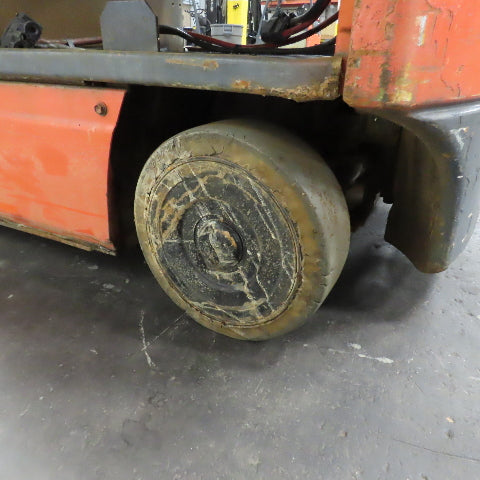 2015 Toyota 8FBCHU25 5000 LB Electric 48V Forklift 3-Stage 189" Lift (No Battery