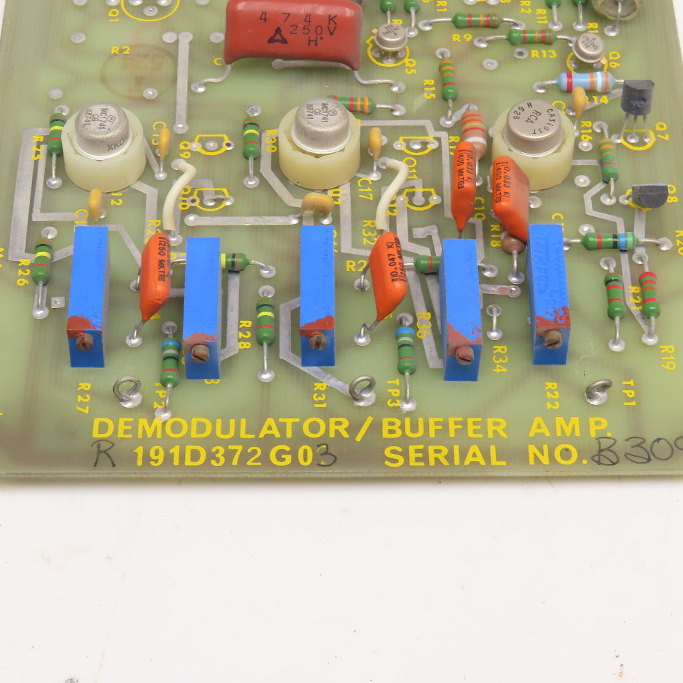 R 191D372G0 3 Demodulator Buffer Amp Circuit Board Card