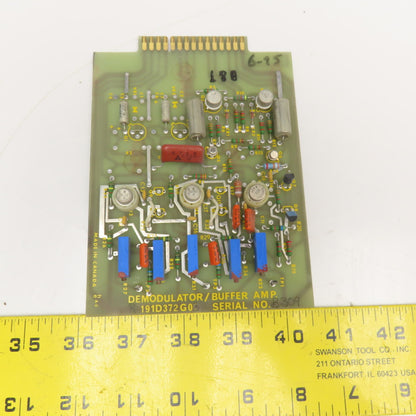 R 191D372G0 3 Demodulator Buffer Amp Circuit Board Card