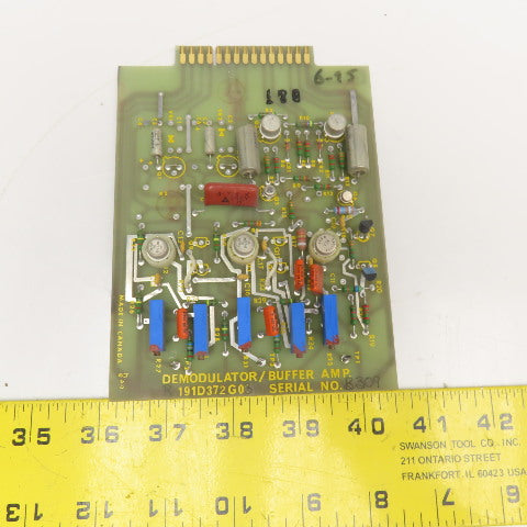 R 191D372G0 3 Demodulator Buffer Amp Circuit Board Card