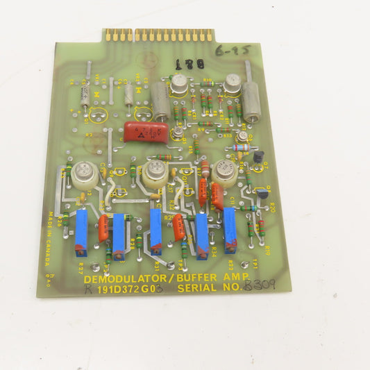 R 191D372G0 3 Demodulator Buffer Amp Circuit Board Card
