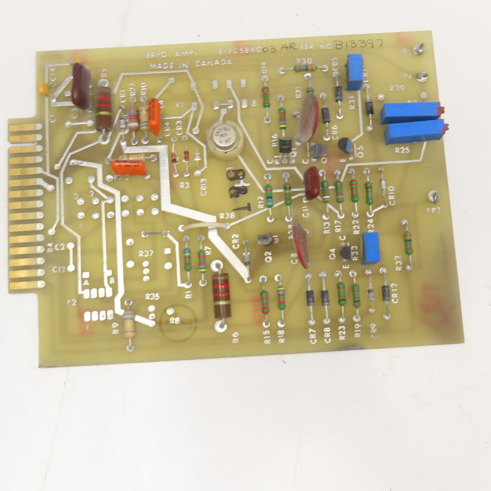 817V584G03 Servo Amplifier Circuit Board Card