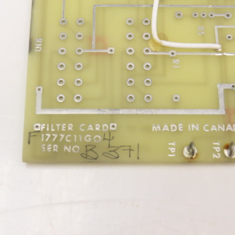 F 1777C11G04 Filter Circuit Board Card