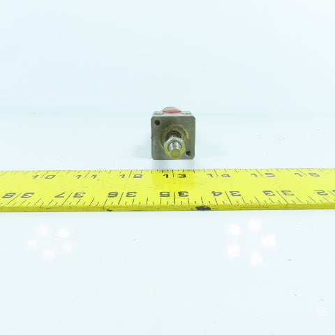 Bimba BF-090.5-D Double Acting SS Pneumatic Cylinder 1/2" Stroke 1-1/16" Bore