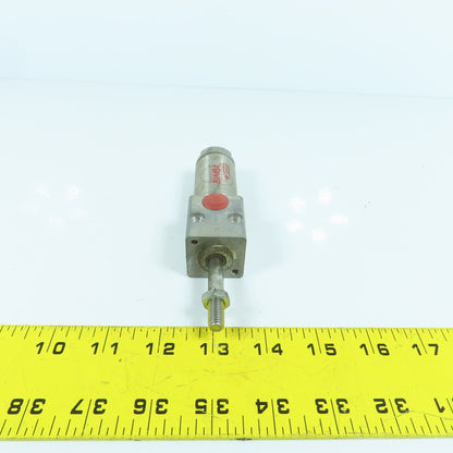 Bimba BF-090.5-D Double Acting SS Pneumatic Cylinder 1/2" Stroke 1-1/16" Bore