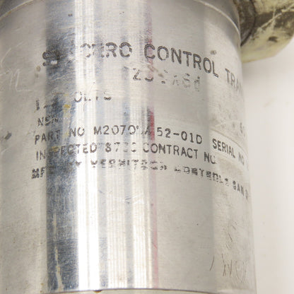 Vernitron M 20708/52-01D 23CX6D Synchro Control Transmitter