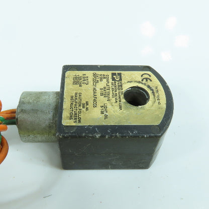 Parker AD06-028-A05C 120V Solenoid Valve Coil 50/60HZ